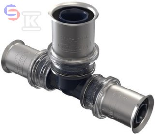 Wavin Trójnik RED K5 C/Z Woda PN10 40/25/40