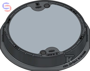 KZO Właz betonowany DO 600 H115 ryglowany KL.D400 93kg