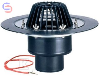 HL Wpust dachowy grawitacyjny DN110 ogrzewany 230V HL62.1/1