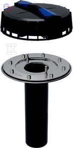 WPUST DACHOWY NR 359.007.00.1 (PLUVIA) GEBERIT
