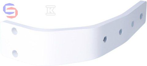 FLOWAIR SLIM Wsporniki montażowe białe RAL9003 2szt 0.06x0.22x0.35m