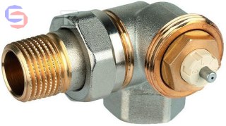 Honeywell Home V2020RSX15 Zawór termostatyczny narożny 1/2" GW metal-metal