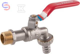 FERRO F-COMFORT Zawór czerpalny kulowy 1" metal