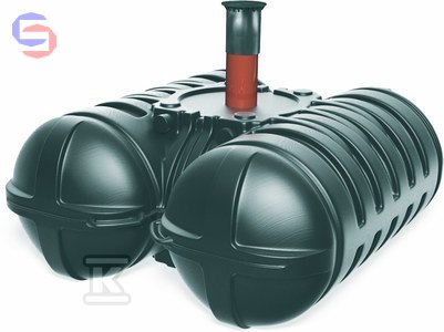 ZBIORNIK NA DESZCZ.TWINBLOC 1500L ROTH