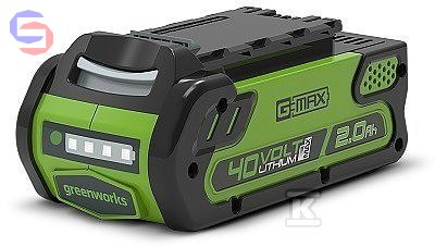 Akumulator GREENWORKS G40B2 40V 2Ah Li-Ion