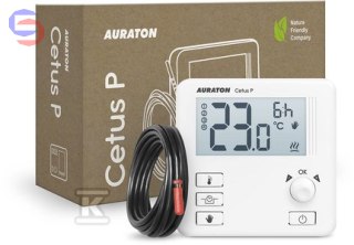 AURATON Cetus P Dobowy Przewodowy Regulator Temperatury Jednoczujnikowy