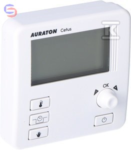 AURATON CETUS Przewodowy Regulator Temperatury Dobowy (Następca 3013)