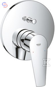 GROHE BAUEDGE Bateria podtynkowa jednouchwytowa 2 wyjścia 1.82kg