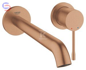 GROHE ESSENCE NEW Bateria umywalkowa 2-otworowa Brushed Warm Sunset 230mm