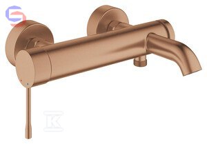 GROHE ESSENCE NEW Bateria wannowa Brushed Warm Sunset 35mm
