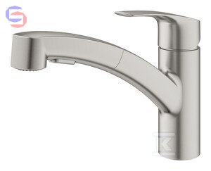GROHE EUROSMART Bateria zlewozmywakowa jednouchwytowa chrom 35 mm