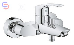 GROHE EUROSMART Bateria wannowa chrom 0.135x0.168x0.187m 1.58kg