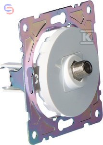 ONNLINE BETA GNIAZDO SAT BIAŁE BET1015W 0,165x0,105x0,041m