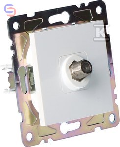 ONNLINE GAMA GNIAZDO SAT BIAŁE GAM1015W 165x105x41mm