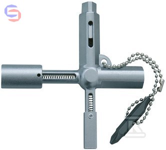 HAUPA Klucz do szafy sterowniczej z bitem 96x96 mm 110698