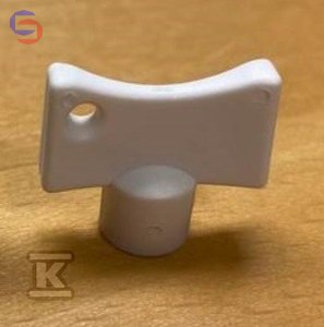 SIGARTH Kluczyk do odpowietrzania grzejników plastikowy 11x19x22mm