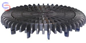 HL Kosz płaski na liście do wpustów balkonowych HL181 50x130x130mm 44g