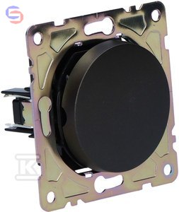 ONNLINE BETA Łącznik podtynkowy schodowy czarny BET1007B