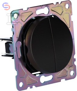 ONNLINE BETA Łącznik podwójny czarny 0,165x0,105x0,046m