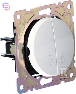 ONNLINE BETA BET1030W Włącznik żaluzjowy biały 0,165x0,1x0,046m