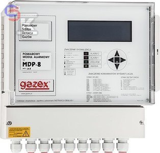 GAZEX MDP-8/M Moduł Alarmowy Pomiarowy 8 Wejść 230V RS-485