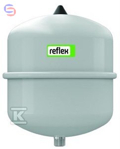 REFLEX N-18 Naczynie przeponowe 4BAR 70°C R3/4" Szary
