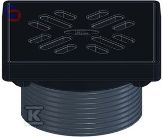 HL NASADA HL3910G do wpustów stropowych fi146mm B125 5.5kg