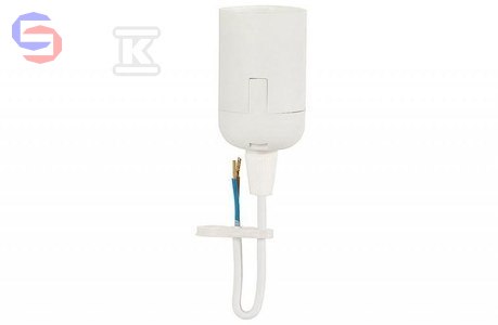 ONNLINE Oprawka E27-6 biała z przewodem 0,14m 0,03kg