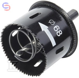 WOLFCRAFT Otwornica bimetaliczna 68mm z wyrzutnikiem WF2158000