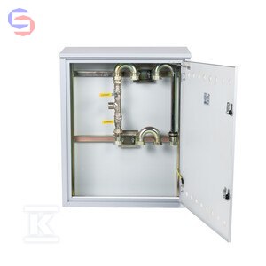 WEBA PRP-2 Gazowy Punkt Redukcyjno-Pomiarowy G4 700x850x250mm Szary