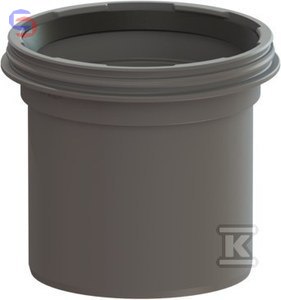 KESSEL Przedłużka DN150 H136 System 125 ABS z uszczelką