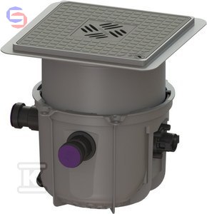 KESSEL MINILIFT Przepompownia brudnej wody 0.45x0.45x0.47m 11.9kg