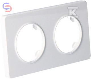 ONNLINE BETA RAM.2-KR Ramka podwójna biała 205x105x10mm