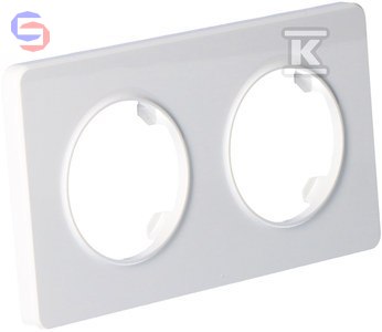 ONNLINE BETA RAM.2-KR Ramka podwójna biała 205x105x10mm