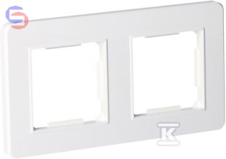 ONNLINE GAMA RAM.2-KR Biała Ramka Podwójna 205x105x10mm