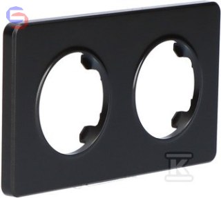 ONNLINE BETA RAM.2-KR Ramka podwójna czarna 205x105x10mm