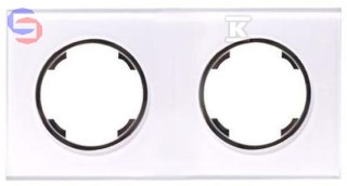 ONNLINE BETA RAM.2-KR.SZKŁO BIAŁY 180x92x15mm 0.11kg