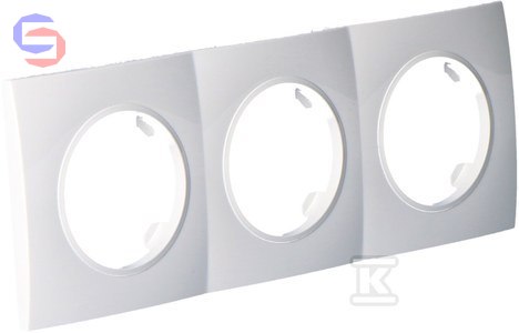 ONNLINE BETA RAM.3-KR Biała Ramka potrójna 0.01x0.1x0.295m