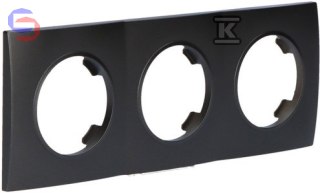 ONNLINE BETA RAM.3-KR Ramka potrójna czarna 295x100x10mm