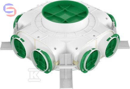 AWENTA PRO Skrzynka przelotowa fi160/200 8x75 2.05kg