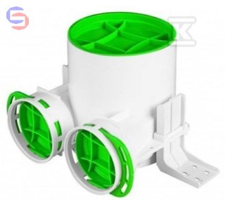 AWENTA AWENTA PRO Skrzynka rozprężna fi125-2x75 0.16x0.18x0.20m 0.444kg