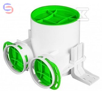 AWENTA AWENTA PRO Skrzynka rozprężna fi125-2x75 0.16x0.18x0.20m 0.444kg