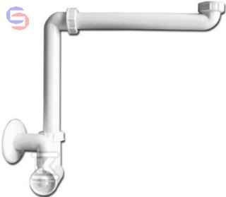 HL Syfon umywalkowy HL137N/30 DN32x5/4" regulowany czyszczak