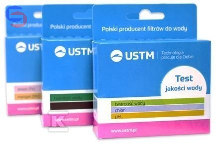 USTM TEST1 Tester do wody twardość pH chlor 0.02kg