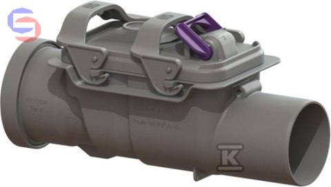 KESSEL Staufix Zawór zwrotny DN70 0,14x0,12x0,28m 0,61kg