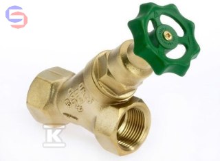 GEBO 1501 Zawór zwrotny DN32 GW5/4" skośny 1,2kg