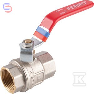 FERRO F-POWER Zawór kulowy mosiężny 2 1/2" GW/W z dźwignią
