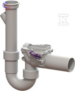 KESSEL STAUFIX Zawór zwrotny 2-klapowy DN50 0.655kg