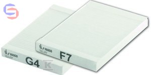 KERMI Zestaw filtrów G4/F7 495x186mm do X350/X425/X500