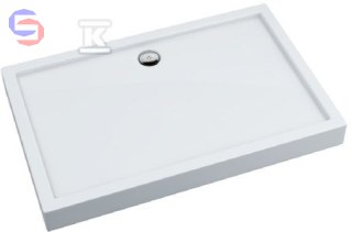 SCHEDPOL COMPETIA Brodzik akrylowy 80x90x14 cm Stabilsound